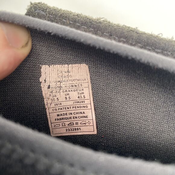 Chaco Dixon Mid Denim Blue Leather Chukka Boot Mens Size 10.5 - Picture 5 of 10